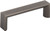 Elements / Walker 1 Pull / 4-1/8" / Brushed Pewter / 827-96BNBDL Elements / Walker 1 Pull / 4-1/8" / Brushed Pewter / 827-96BNBDL