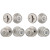 Kwikset / Cove 400 Knobs and 660 Single Cylinder Deadbolts Combo Pack / Satin Nickel / 242 CV 15 SMT CP Kwikset / Cove 400 Knobs and 660 Single Cylinder Deadbolts Combo Pack / Satin Nickel / 242 CV 15 SMT CP