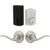 Kwikset / Tustin Passage Lever + 240 TRL Electronic Deadbolt / Satin Nickel / 9240 TRL DB 720TNL 15 Kwikset / Tustin Passage Lever + 240 TRL Electronic Deadbolt / Satin Nickel / 9240 TRL DB 720TNL 15