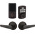 Kwikset / Delta Passage Lever + 250 TRS Electronic Deadbolt / Venetian Bronze / 9250 TRS DB 200DL 11P SMT Kwikset / Delta Passage Lever + 250 TRS Electronic Deadbolt / Venetian Bronze / 9250 TRS DB 200DL 11P SMT