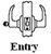Kwikset / Henley Lever / Keyed Entry - SmartKey / Matte Black / 405HYL 514 SMT Kwikset / Henley Lever / Keyed Entry - SmartKey / Matte Black / 405HYL 514 SMT