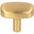 Jeffrey Alexander / Loxley Knob / 1-1/2" / Brushed Gold / 329L-BG