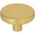 Elements / Gibson Knob / 1-5/8" / Brushed Gold / 105L-BG Elements / Gibson Knob / 1-5/8" / Brushed Gold / 105L-BG