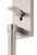 Kwikset / Prava Handleset x Prava Lever / Satin Nickel / 818 PVH x PVL RCT 15 SMT CP Kwikset / Prava Handleset x Prava Lever / Satin Nickel / 818 PVH x PVL RCT 15 SMT CP
