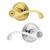 Kwikset / Commonwealth Lever / Privacy / Polished Brass x Polished Chrome / 730CHL 3x26 RH Kwikset / Commonwealth Lever / Privacy / Polished Brass x Polished Chrome / 730CHL 3x26 RH
