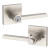 Kwikset / Casey SQT Lever / Keyed Entry - SmartKey / Satin Nickel / 438 CSL SQT 15 SMT Kwikset / Casey SQT Lever / Keyed Entry - SmartKey / Satin Nickel / 438 CSL SQT 15 SMT