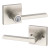 Kwikset / Casey SQT Lever / Storeroom Keyed Entry - SmarkKey / Satin Nickel / 439 CSL SQT 15 SMT Kwikset / Casey SQT Lever / Storeroom Keyed Entry - SmarkKey / Satin Nickel / 439 CSL SQT 15 SMT