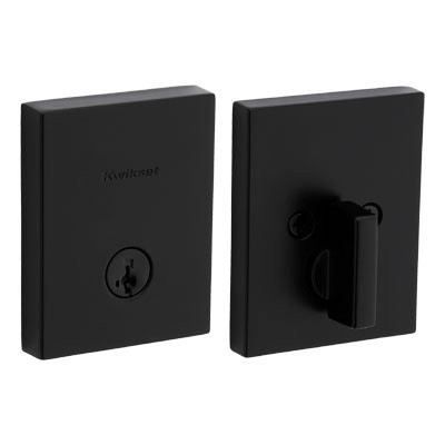 Kwikset / Downtown 258 Rectangular Deadbolt / Single Cylinder