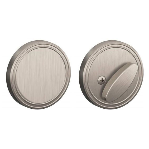 Schlage / JD81 Deadbolt / One-Sided with Exterior Plate - Door