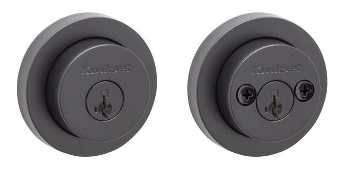Kwikset / 159 Round Deadbolt / Double Cylinder - SmartKey (Round)