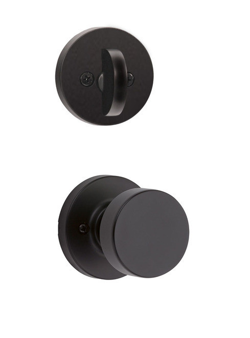Kwikset / 966 Single Cylinder Interior Trim Pack / Pismo Knob with Round Rose