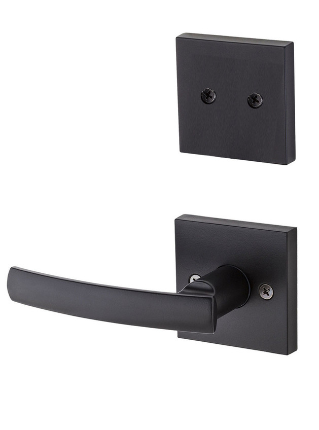 Kwikset / 973 Dummy Cylinder Interior Trim Pack / Sydney Lever with Square Rose