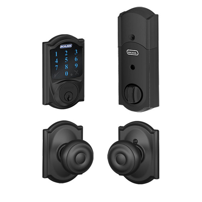 Schlage / BE469 Camelot Connect Deadbolt with Georgian x Camelot