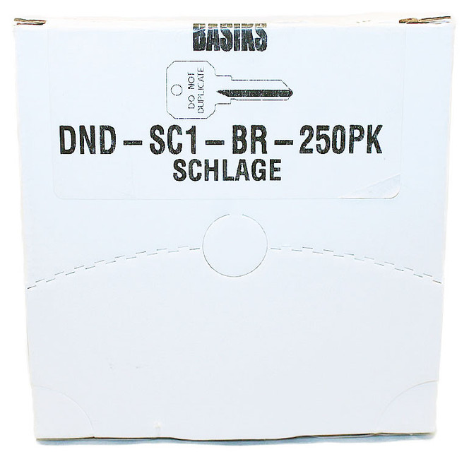 Basiks Do Not Duplicate Key Blanks | Shop Top Brands