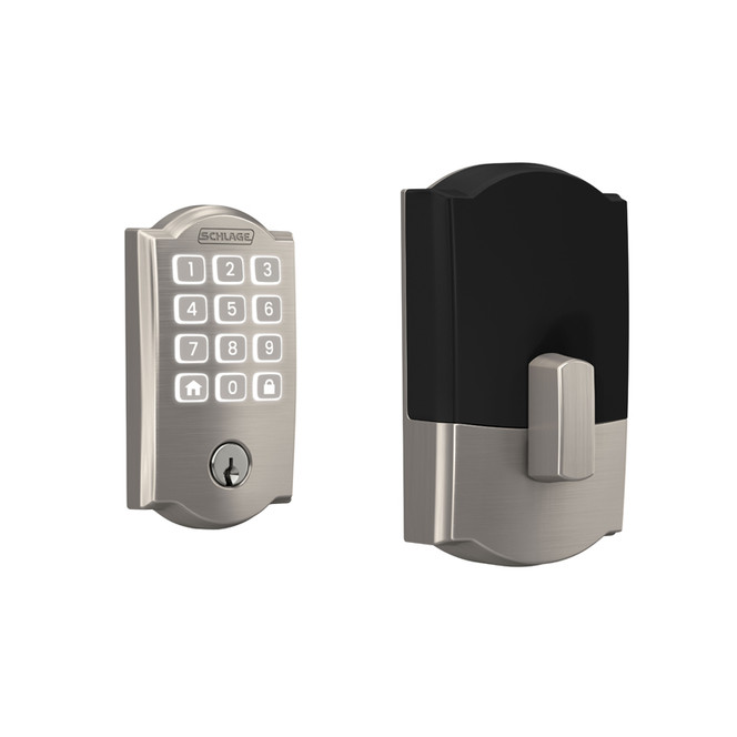 Schlage BE459 Arrive WiFi Camelot Deadbolt