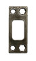 Kwikset Deadbolt Square Corner Heavy Duty 2-3/4 Tall Strike Plate / Antique Nickel / 820049-15A