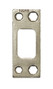 Kwikset Deadbolt Square Corner Heavy Duty 2-3/4 Tall Strike Plate / Satin Nickel / 820049-15