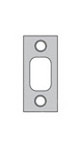 Square Corner-Light Duty / 2-1/4"H x 1"W / 85072 / (+$0.99)