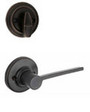 Ladera Lever with Round Rosette - Left Hand Door / 966LRLLH 11P (+$32.76)