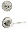 Ladera Lever with Round Rosette - Left Hand Door / 967LRLLH 15 (+$43.01)