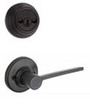 Ladera Lever Ladera with Round Rosette - Left Hand Door / 967LRLLH 11P (+$43.01)