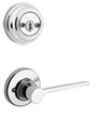 Ladera Lever with Round Rosette - Left Hand Door / 967LRLLH 26 (+$43.01)