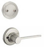 Ladera Lever with Round Rosette - Left Hand Door / 968LRLLH 15 (+$27.05)