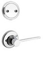 Ladera Lever with Round Rosette - Left Hand Door / 968LRLLH 26 (+$27.05)