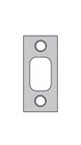 Square Corner-Light Duty / 2-1/4"H x 1"W / 85072 / (+$0.99)