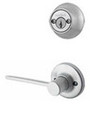 Ladera Lever with Round Rosette - Right Hand Door / 605LRLRH 26D (+$40.18)