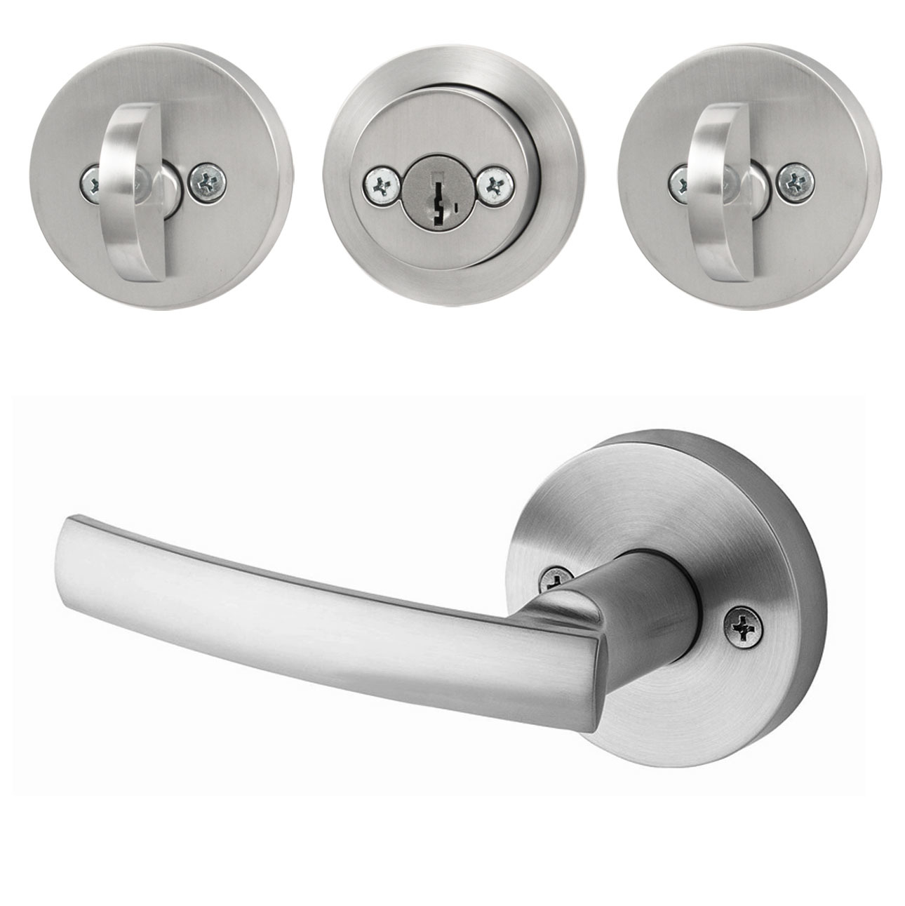 Sydney Lever Round Rosette