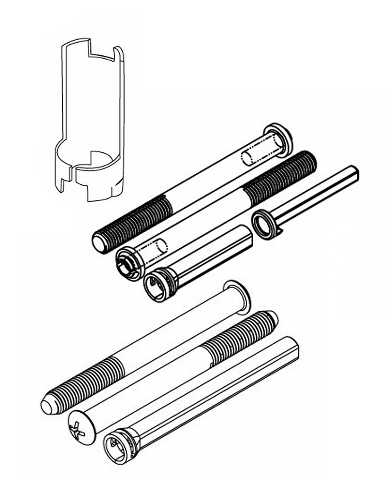 Thick Door Packs - Handlesets
