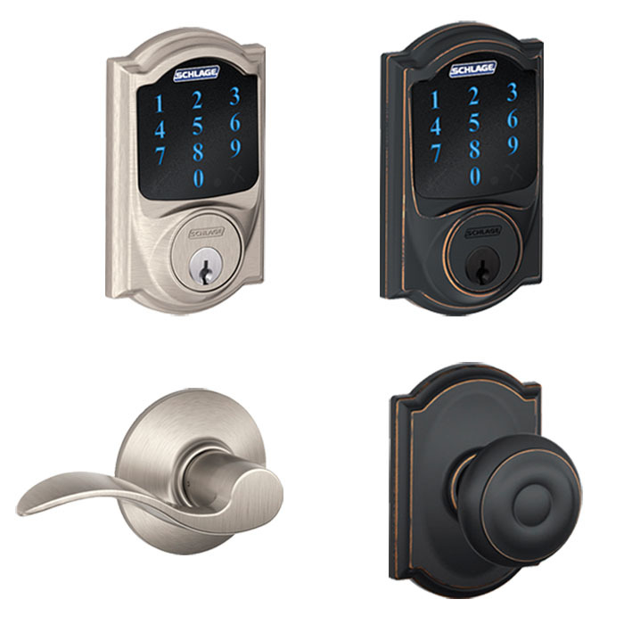 Schlage BE469 Camelot Combo Sets