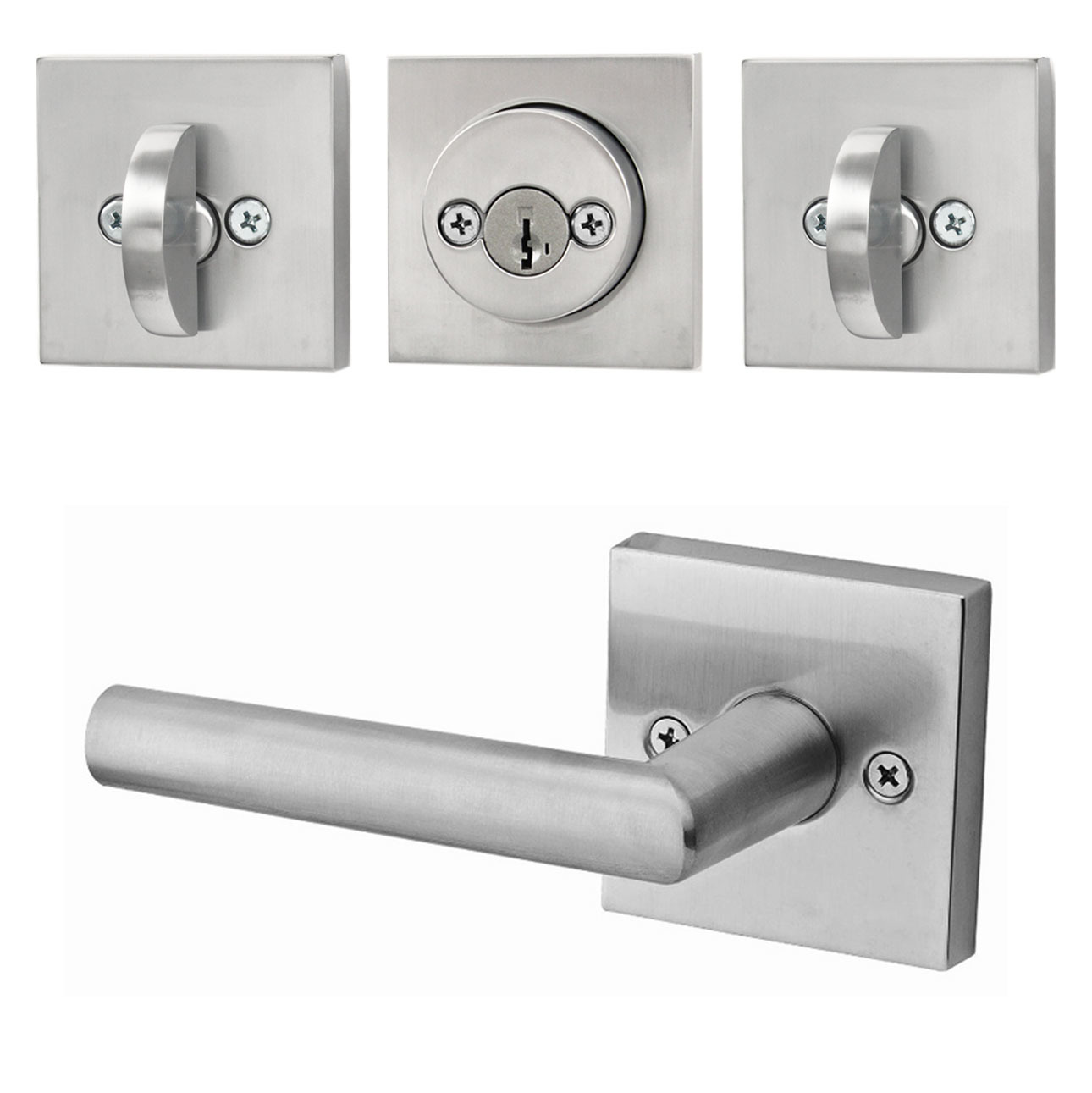 Milan Lever Square Rosette