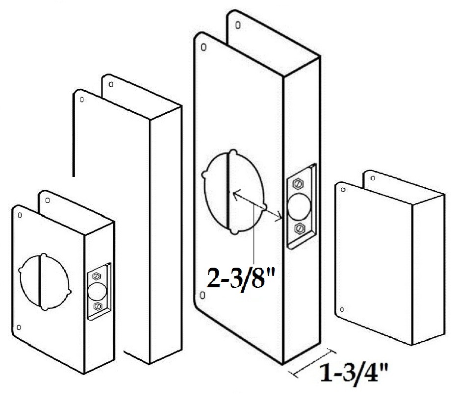 2-3/8" Backset/ 1-3/4" Door Thickness