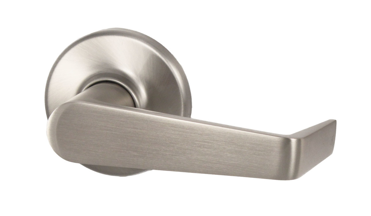 Kwikset Carson Lever Keyed Entry - SmartKey Satin Nickel, 438CNL