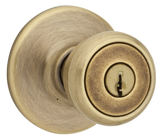 Kwikset Tylo Knob and Double Cylinder Deadbolt Combo Pack Keyed