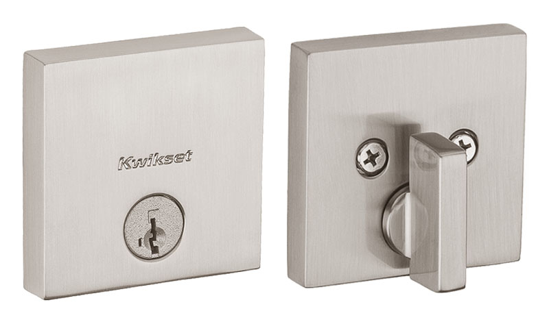Kwikset Downtown 258 Series Low Profile Single Cylinder