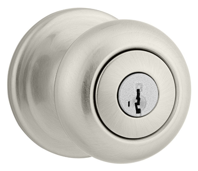 Kwikset Juno Knob Passage Satin Nickel | Get Free Shipping