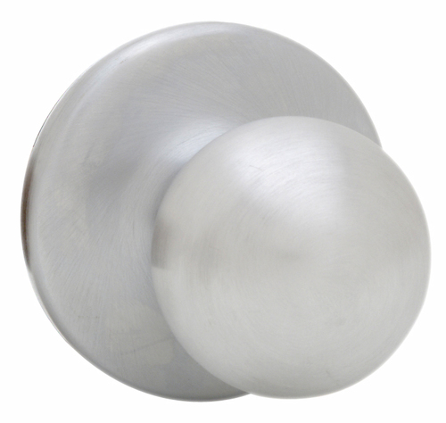 Kwikset Polo Knob Keyed Entry Satin Chrome, 400P 26D