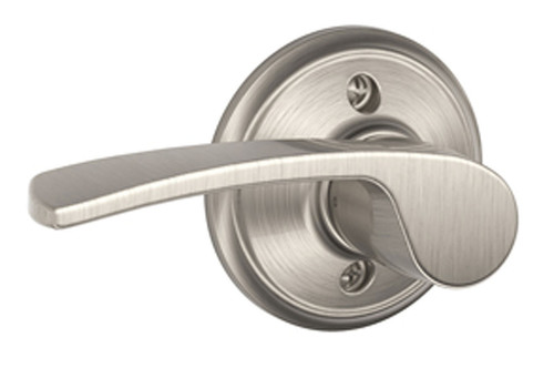 Schlage Merano Satin Nickel F51A Keyed Entry Lever with B60