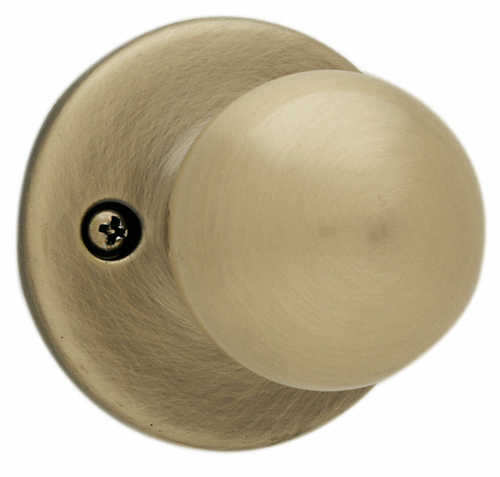 Kwikset Polo Dummy Knob | Antique Brass | 24-Hour Shipping