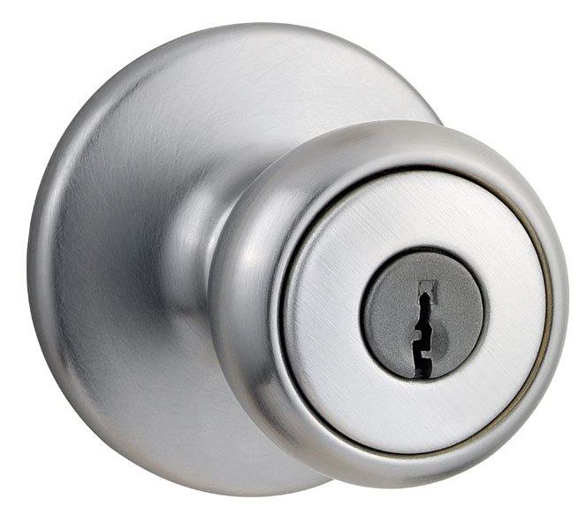 Kwikset Tylo Knob and Double Cylinder Deadbolt Combo Pack Keyed