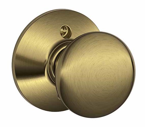 Schlage / Plymouth Knob / F51A Keyed Entry with B60 Single