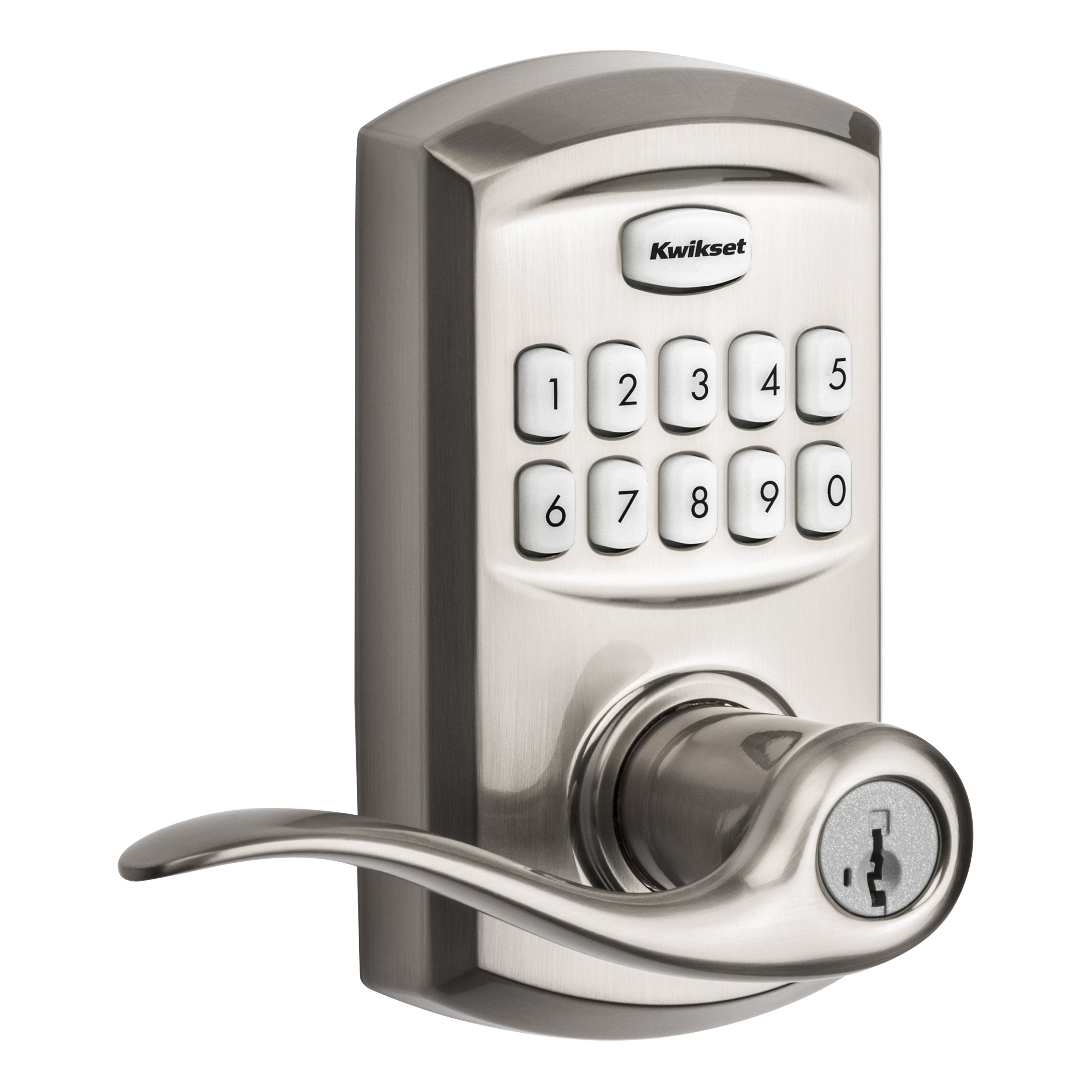 Kwikset 912 Series SmartCode Electronic Tustin Lever with Z-Wave