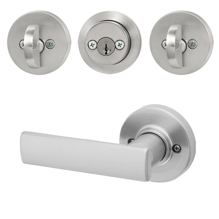 Breton Lever Round Rosette