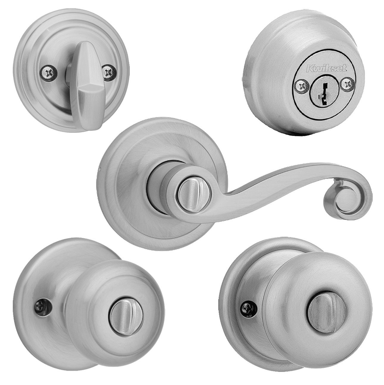 978 979 Kwikset Montara Interior Trim Packs