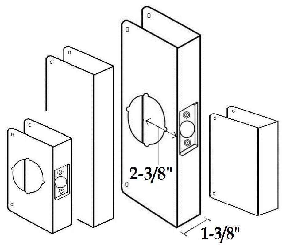 2-3/8" Backset/ 1-3/8" Door Thickness