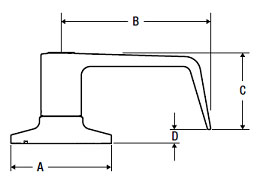 Kingston Lever Dimensions