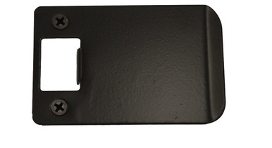 Don-Jo EL115DURC 2-1//4 Full Lip Strike with 1-1//2 Extended Lip with Round Corners Dark Bronze Finish